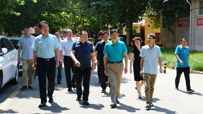 市国资委刘三民主任到集团调研指导“僵尸企业”处置惩罚事情